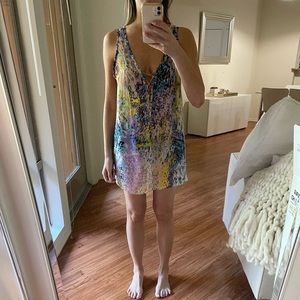 Millau Lavendar Silk Tank Top XS